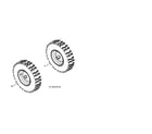 Poulan 96198004603 wheels diagram