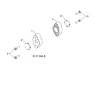Poulan PR624ES-96198004604 auger bearing diagram