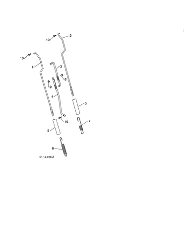 Impeller & traction rods