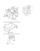 Engine/frame/mounting plate