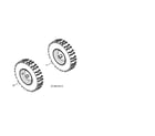 Poulan PR624ES-96198004604 wheels diagram
