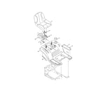 Craftsman 247255860 seat/fender diagram