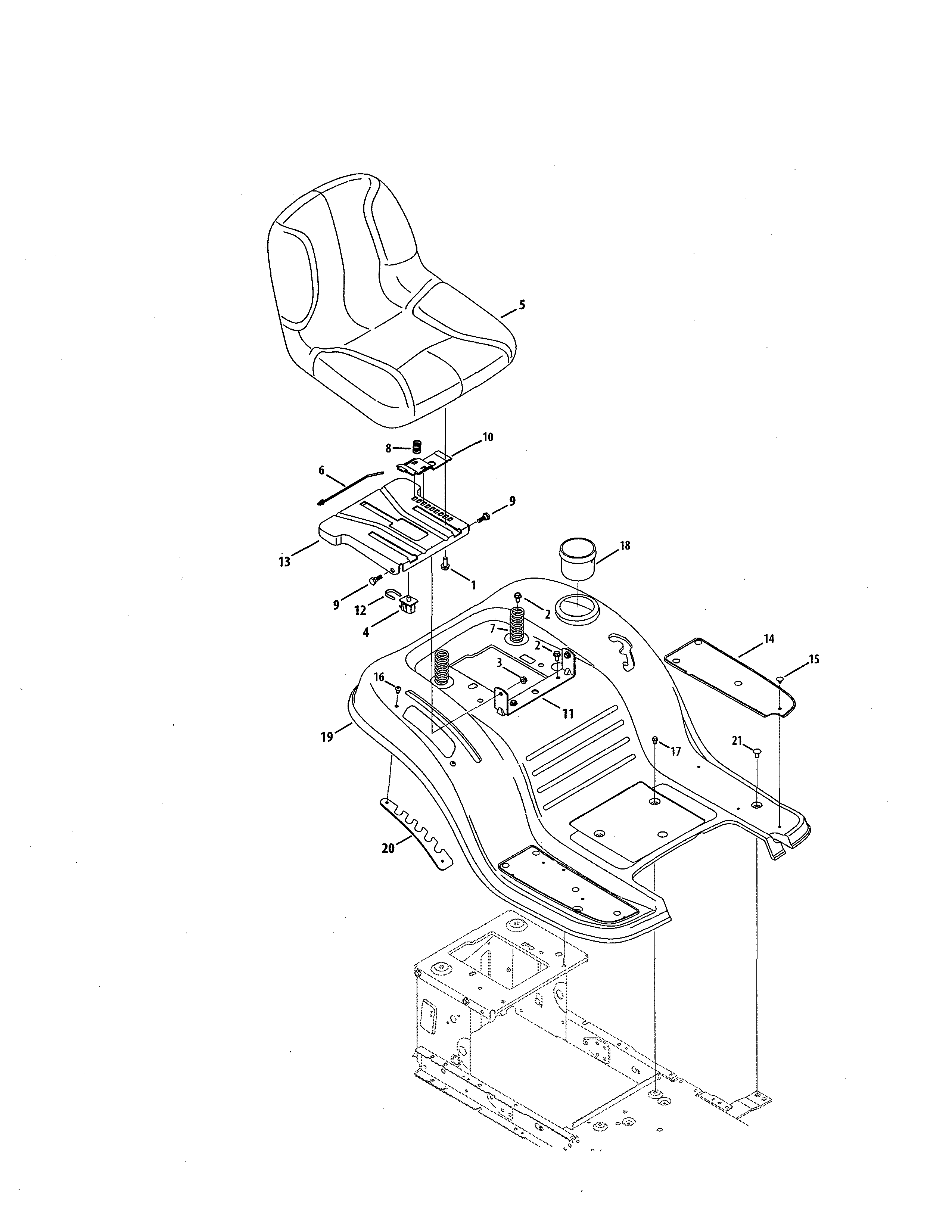 Seat/fender