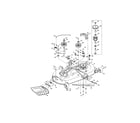 MTD 13BP78XS099 mower deck/spindle pulley diagram