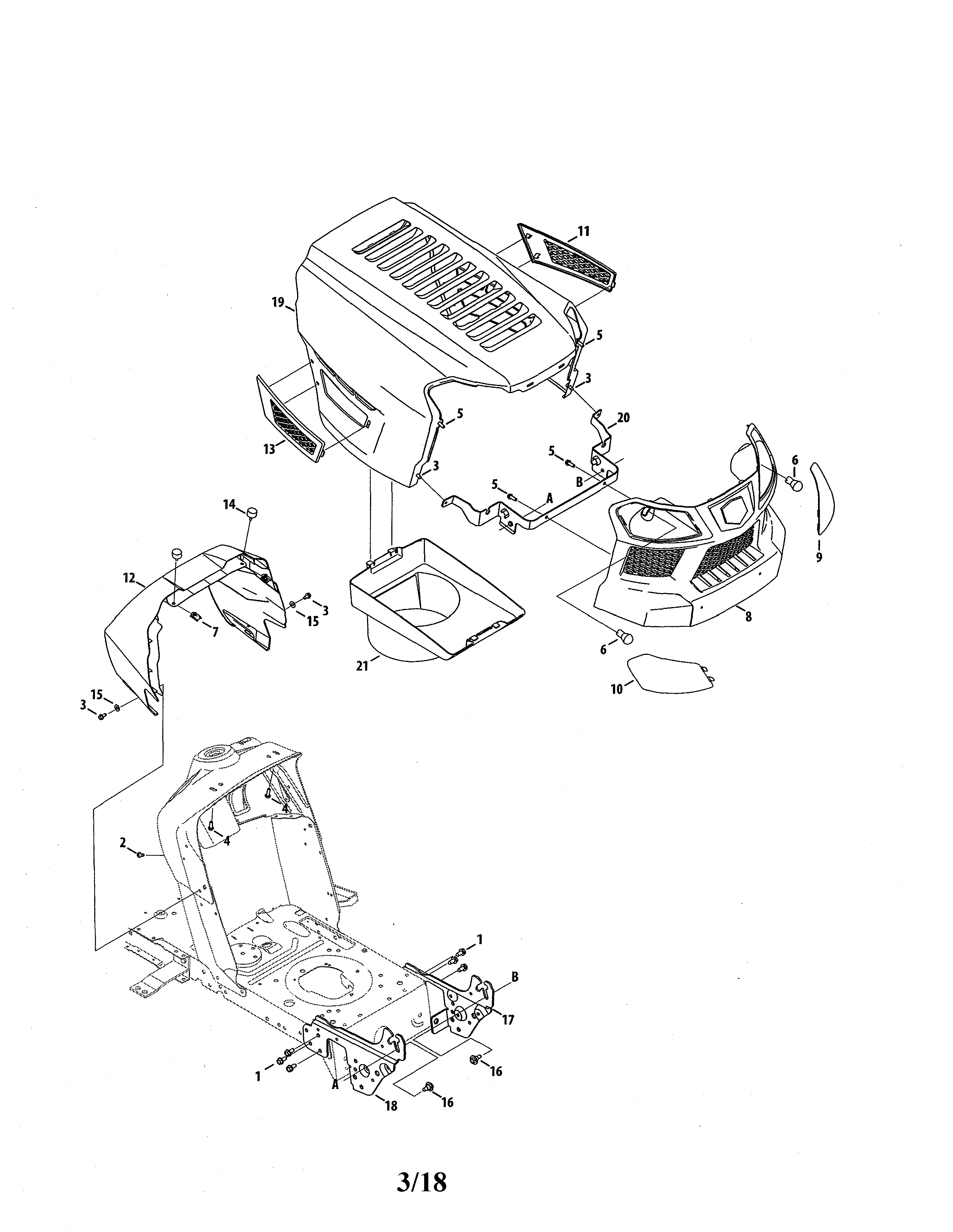 Hood/plenum