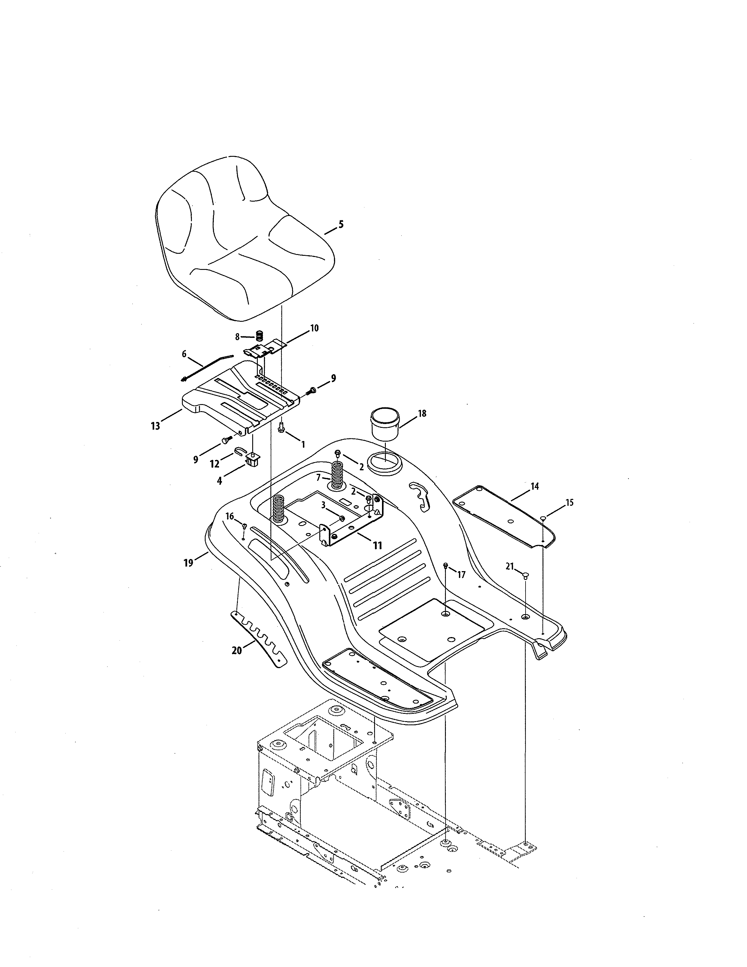 Seat/fender