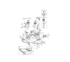 Craftsman 247273731 mower deck/spindle diagram