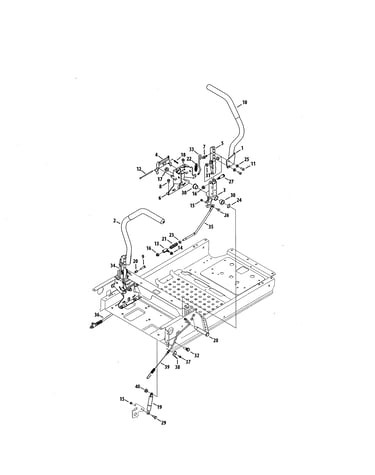 Lapbar levers