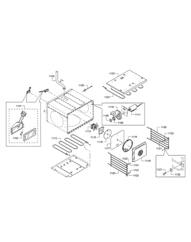 Heating element/lamp