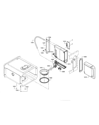Water tank/hose/pc board