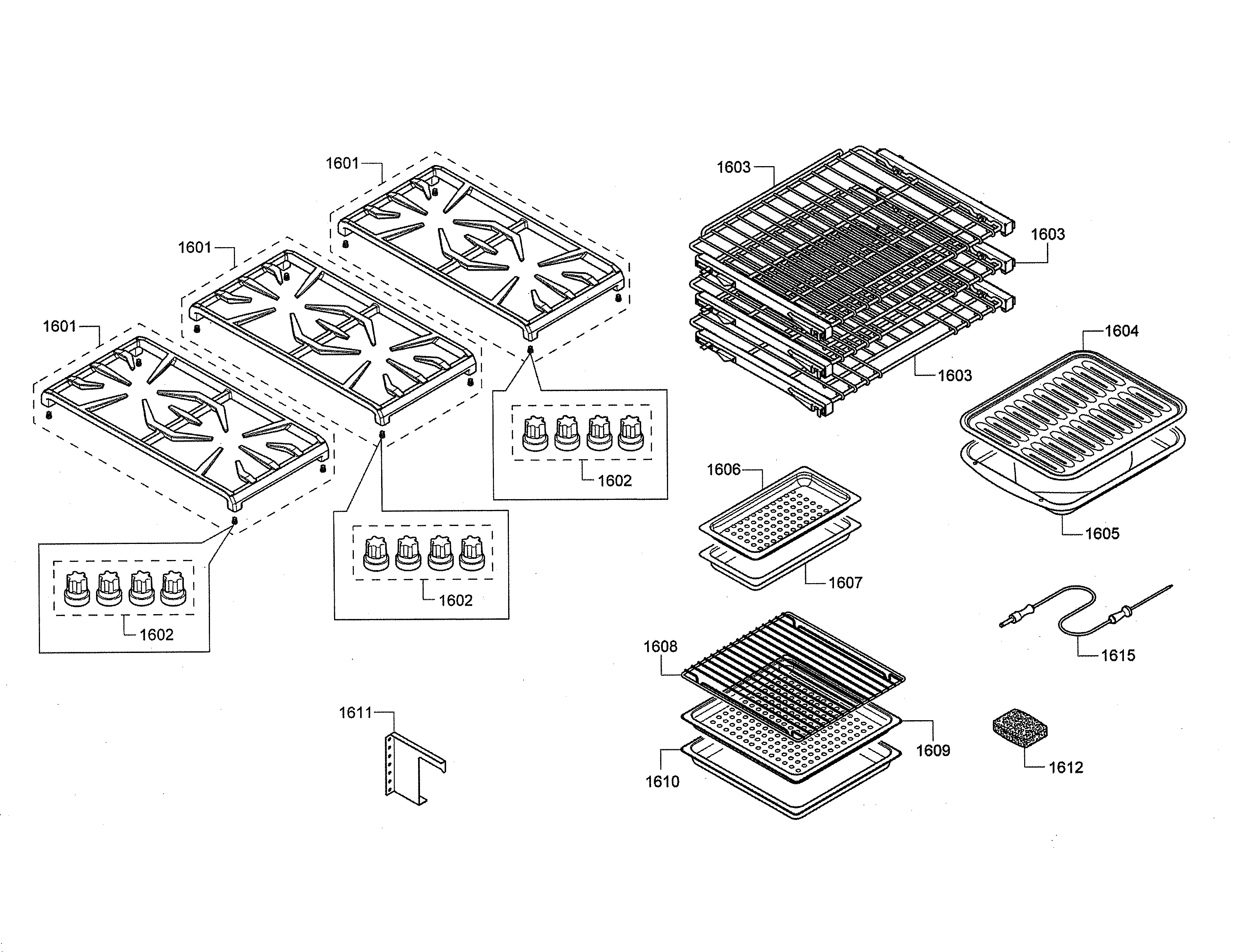Grates/racks
