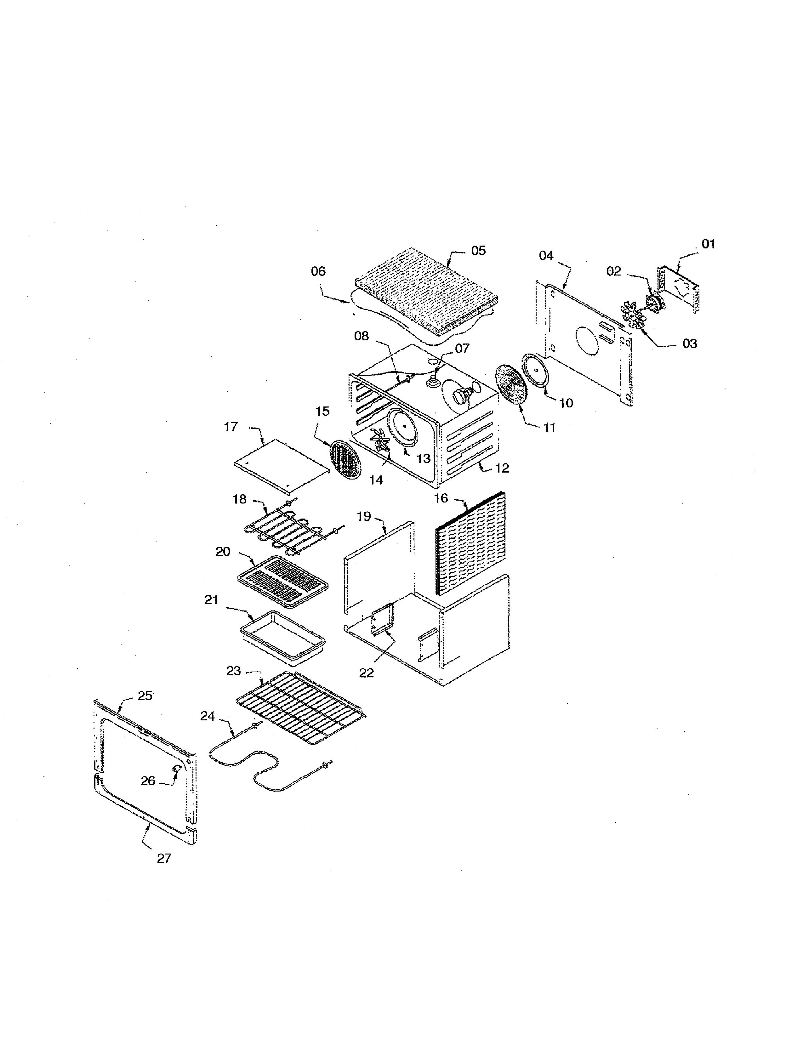 Main oven liner & module