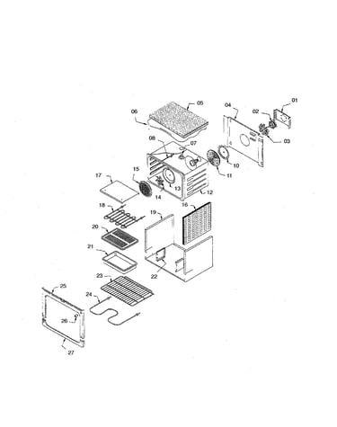 Main oven liner & module