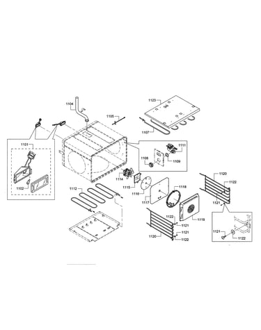 Bake element/broil
