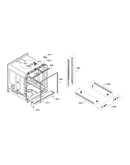 Rail/oven latch