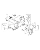 Blower fan/door latch
