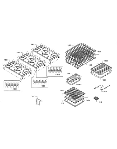 Grates/racks/grill
