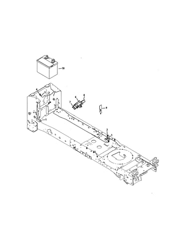 Battery/ignition switch module