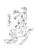 Mower deck/spindle pulley