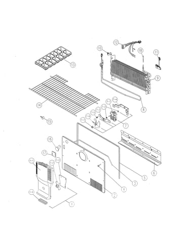 Freezer parts