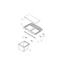 Crisper shelf & accessories