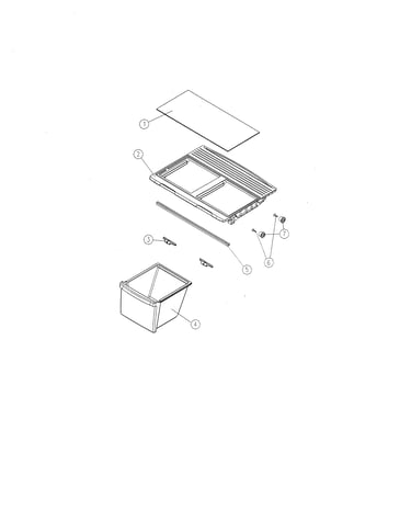 Crisper shelf & accessories