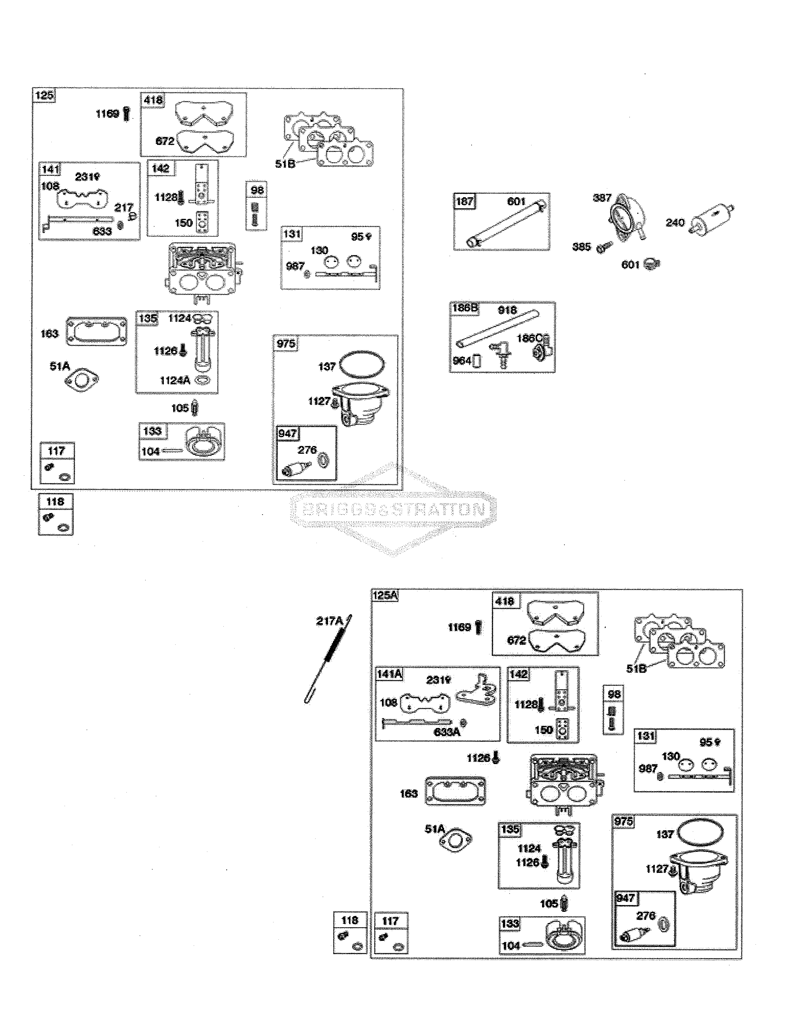 Carburetor/fuel supply