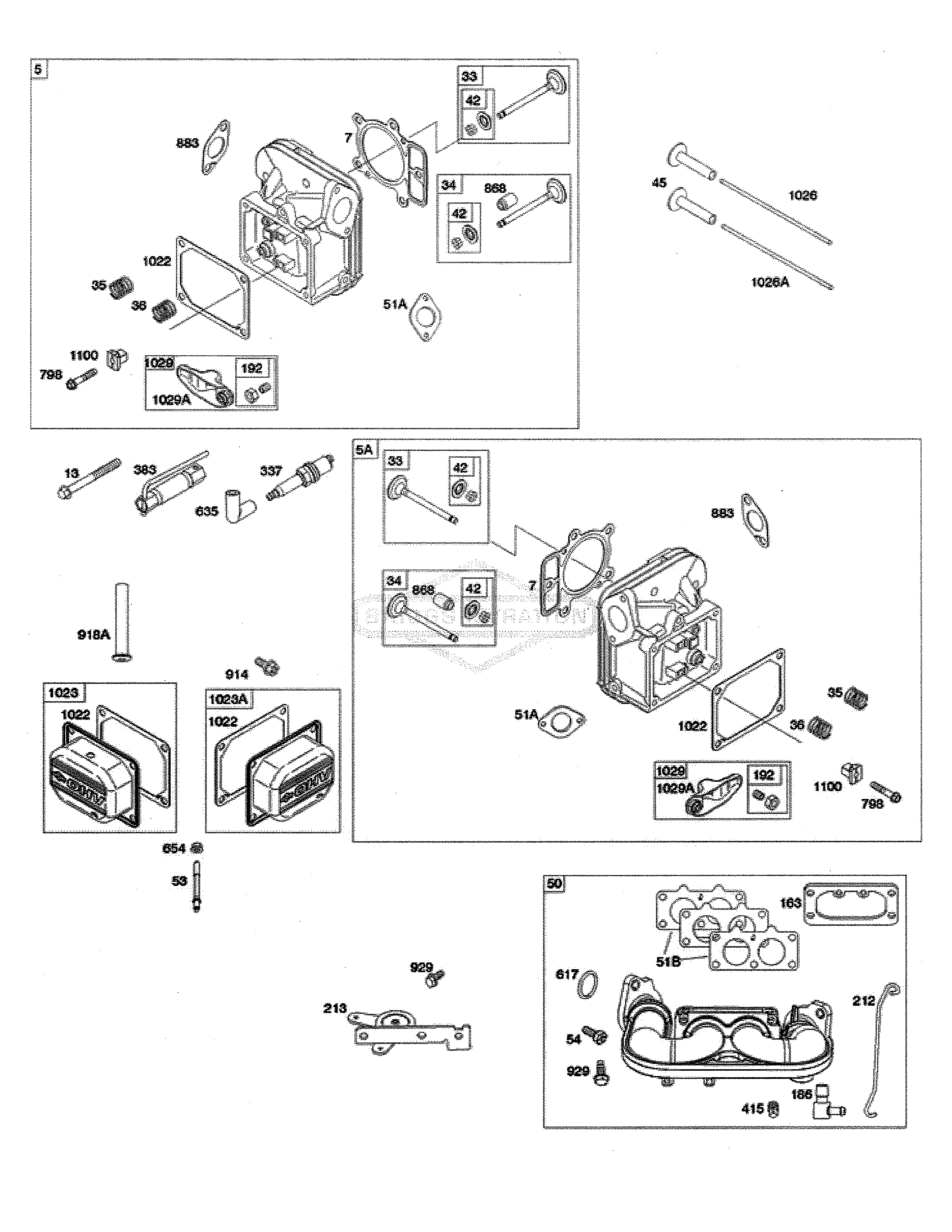 Cylinder head/intake manifold
