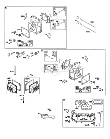 Cylinder head/intake manifold