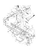 Mower housing suspension