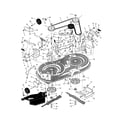 Murray 42514X8A mower housing diagram