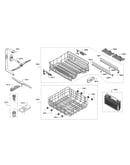 Dish racks/spray arm