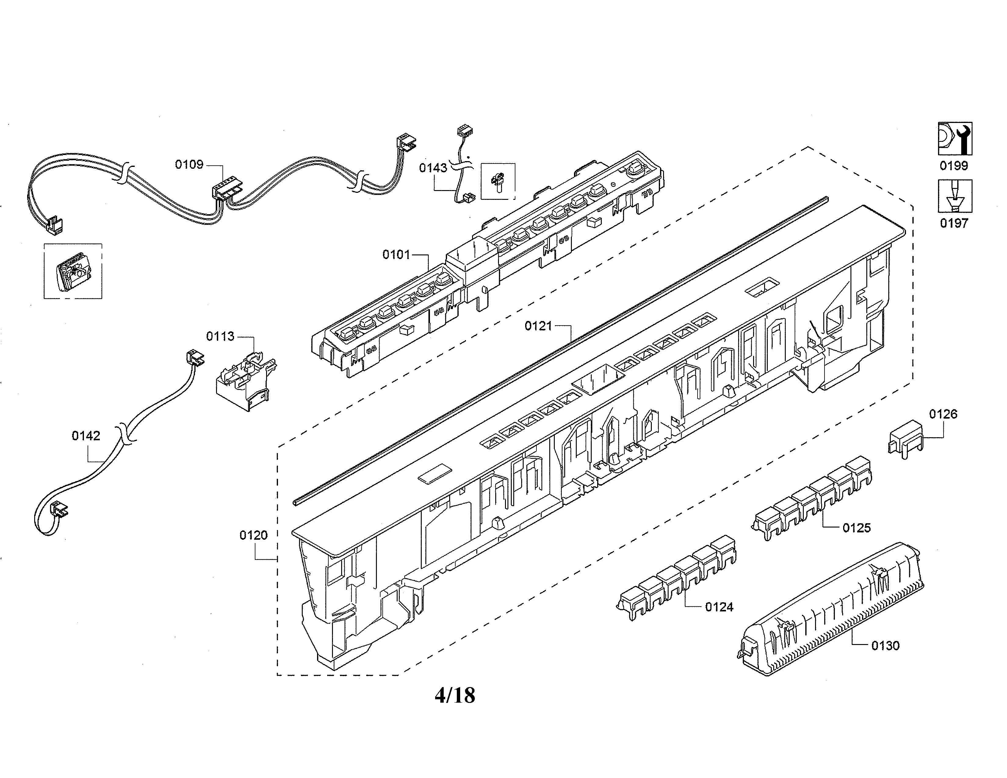 FACIA PANEL/CONTROLLER UNIT