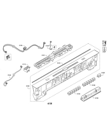 Facia panel/controller unit