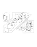 Front frame/door