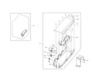 Samsung DV45H7000EP/A3-00 heater duct - electric diagram