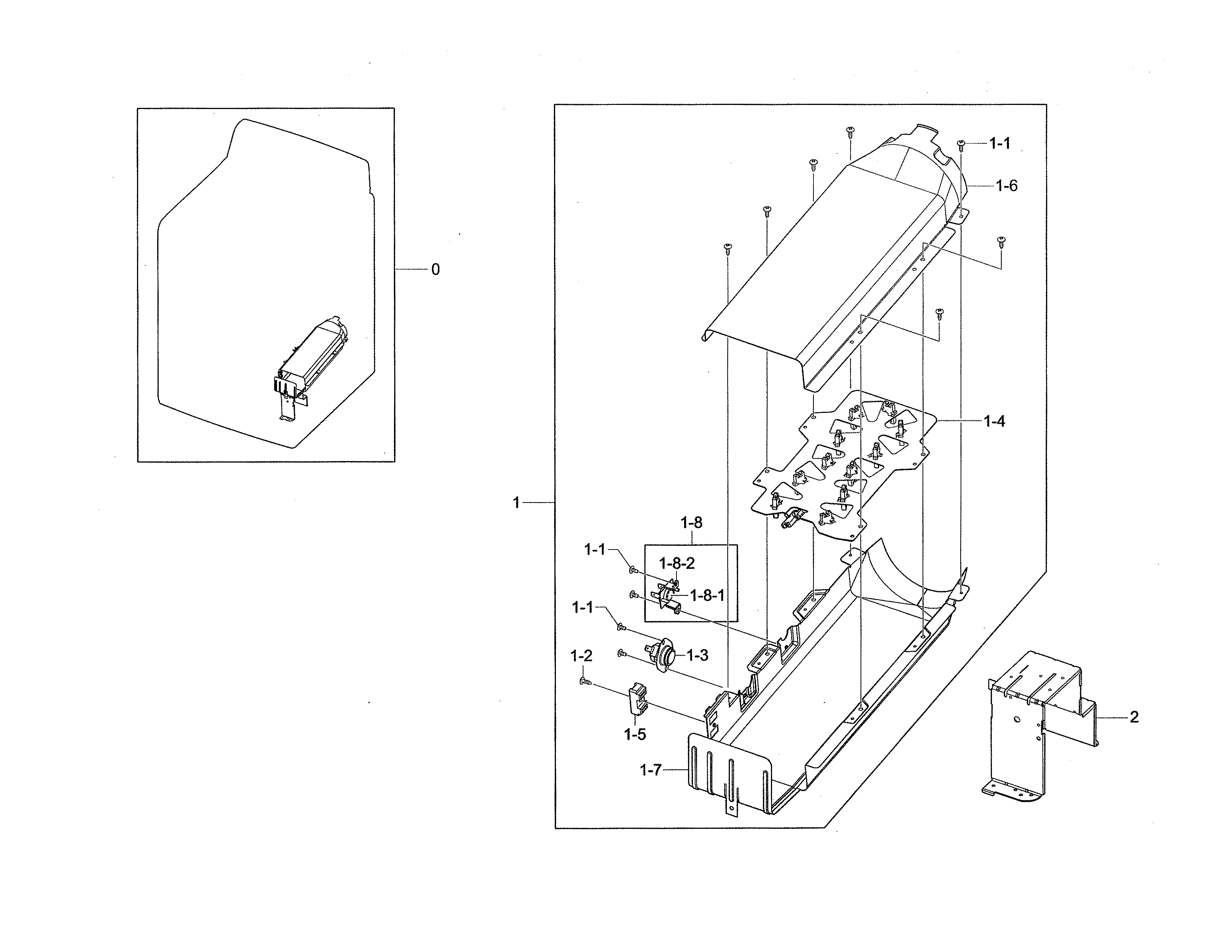 Heater duct - electric