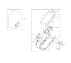 Samsung DV45H7000EP/A3-01 heater duct - electric diagram