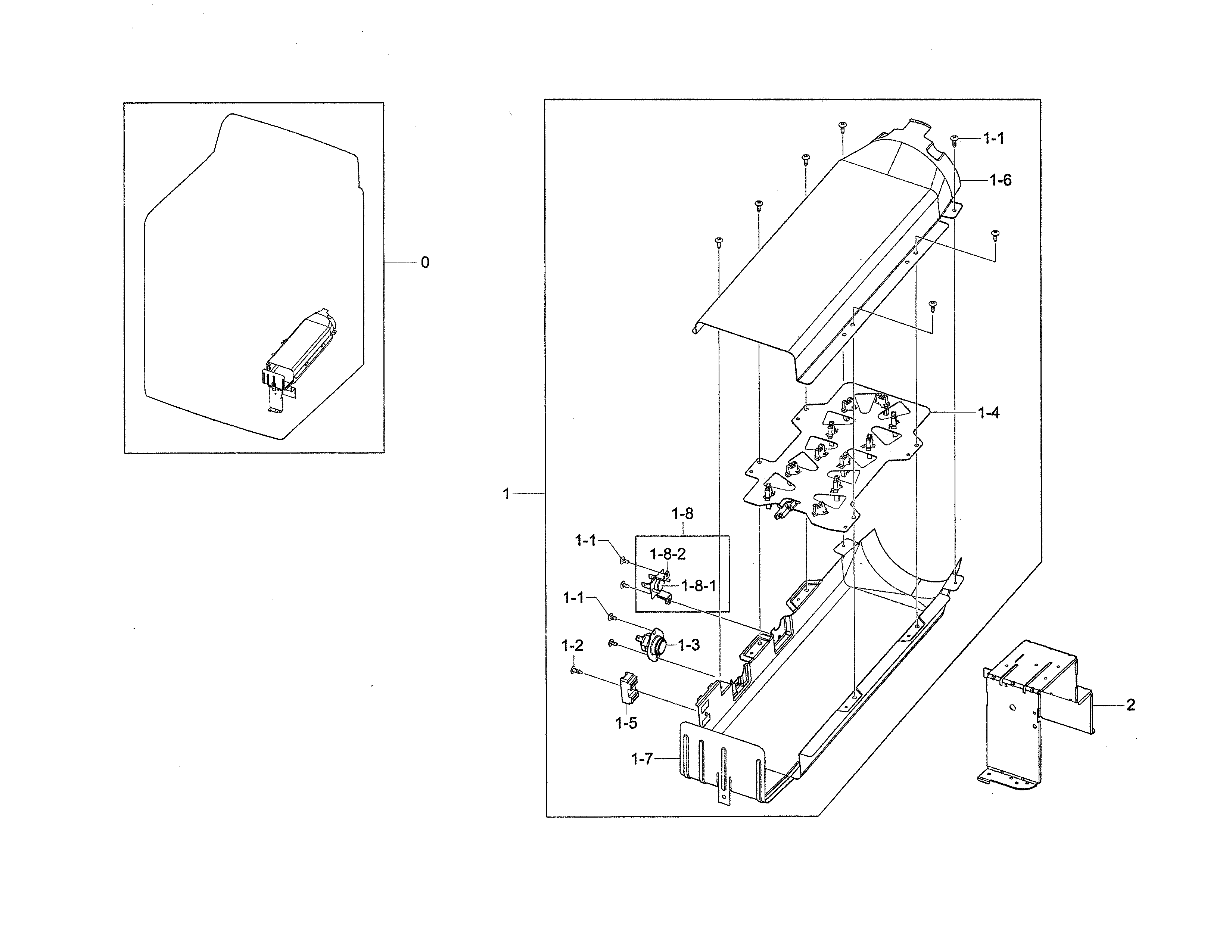 HEATER DUCT - ELECTRIC