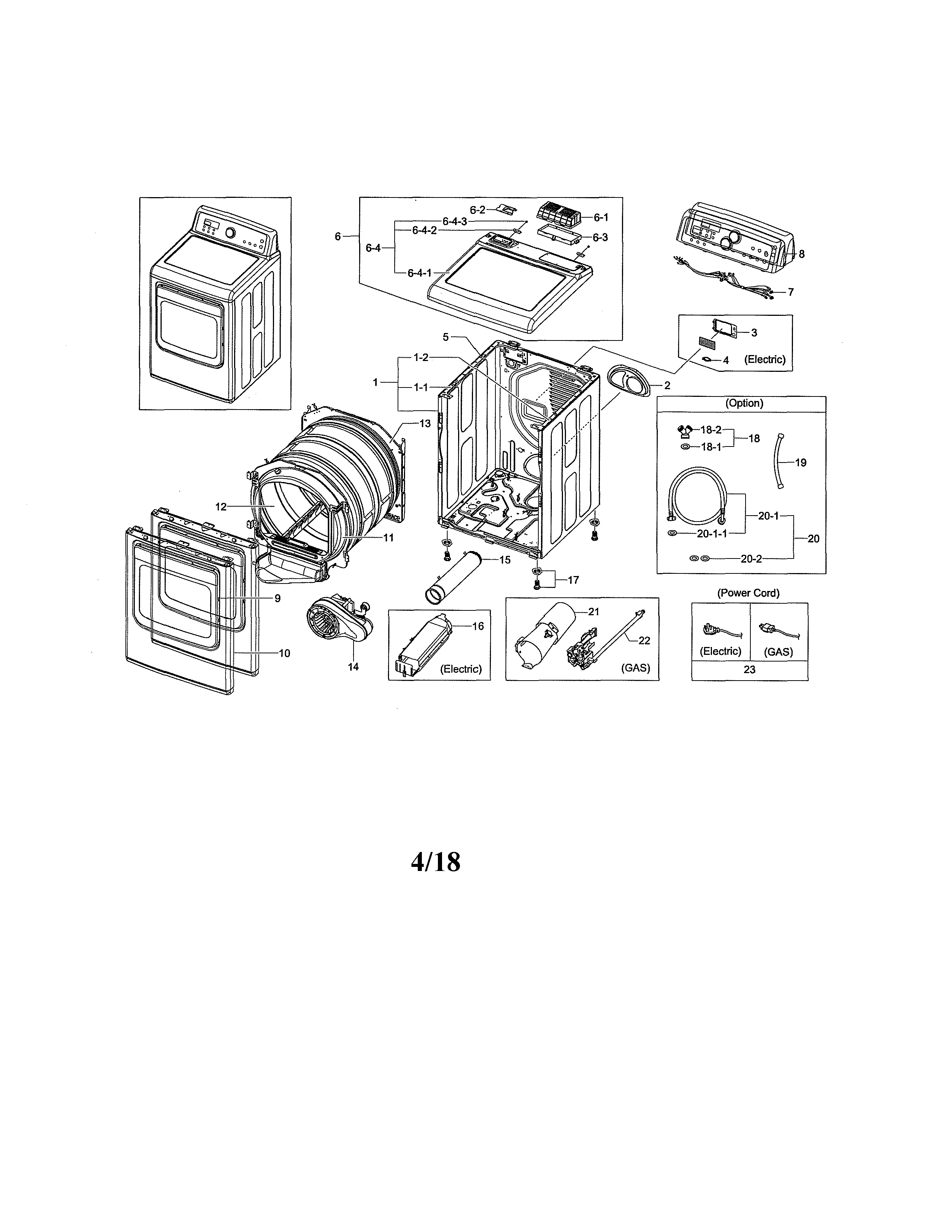 Main parts