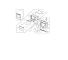 Samsung DV476ETHASU/A1-00 front & door diagram
