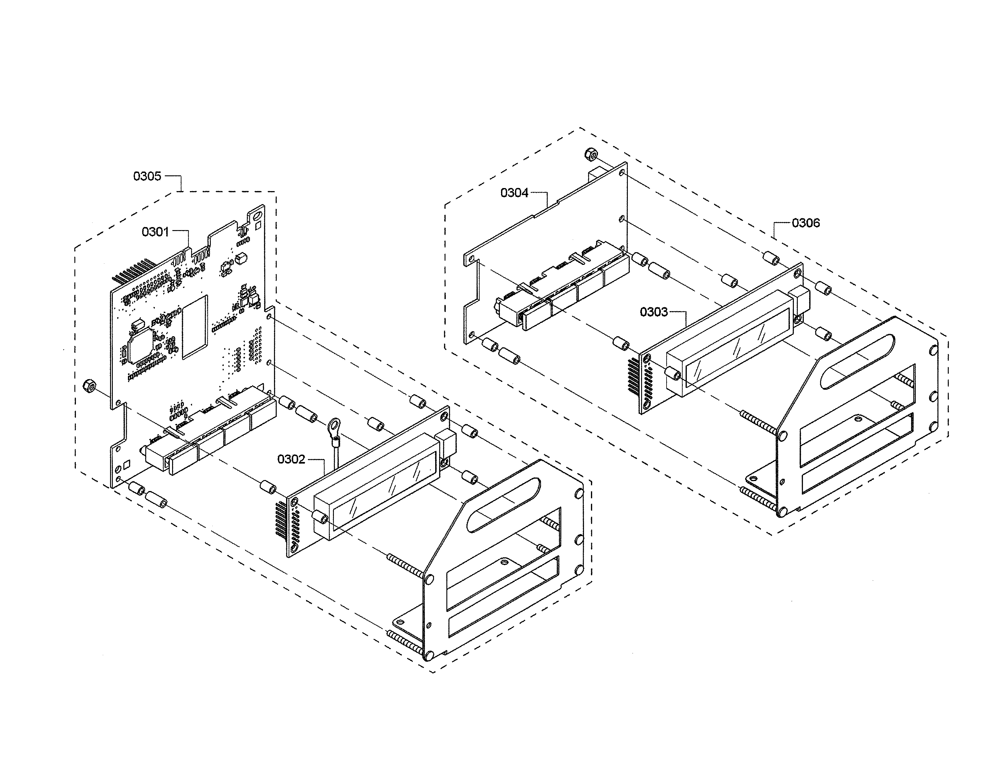 DISPLAY MODULE & BOARD