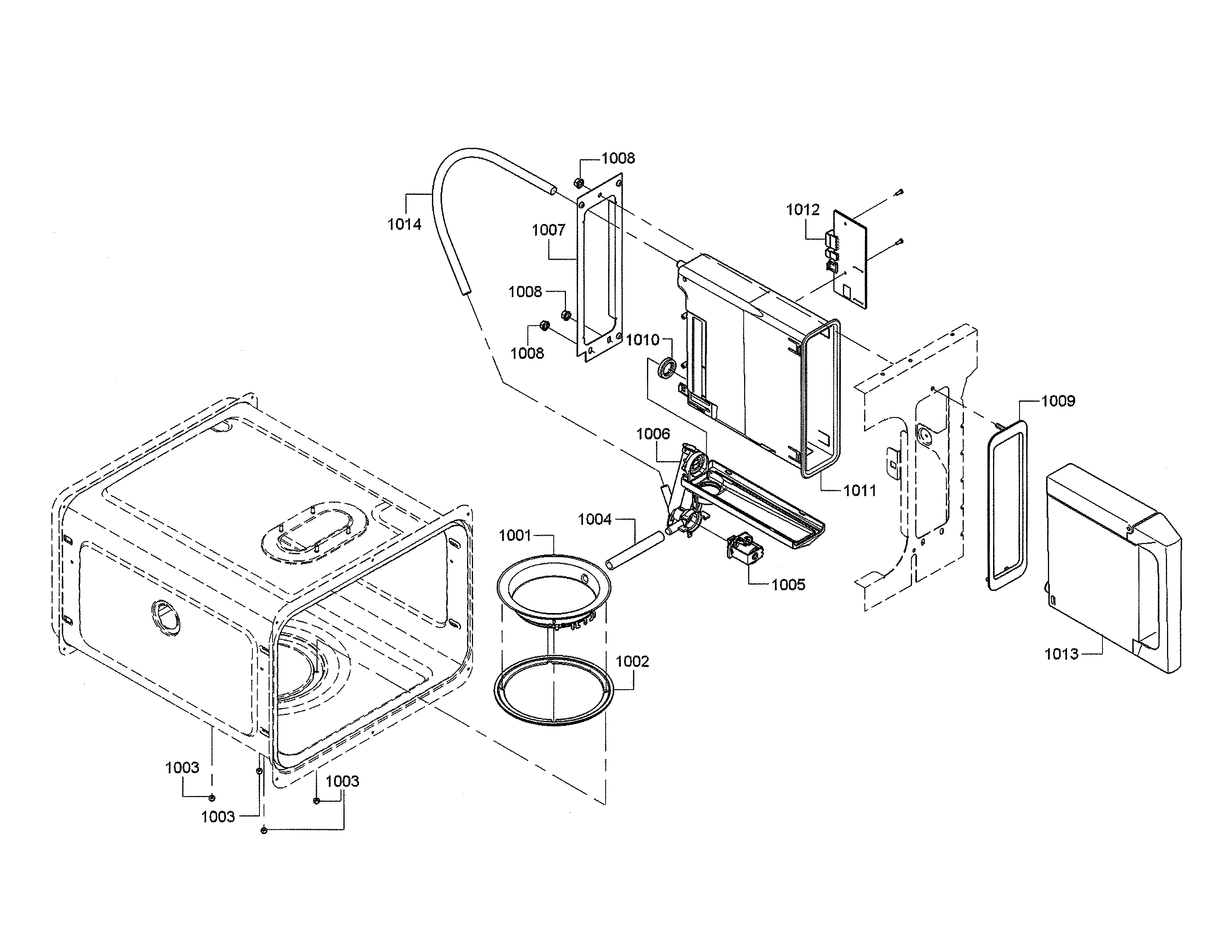 Tank/solenoid holder