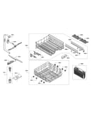 Spray arm/racks