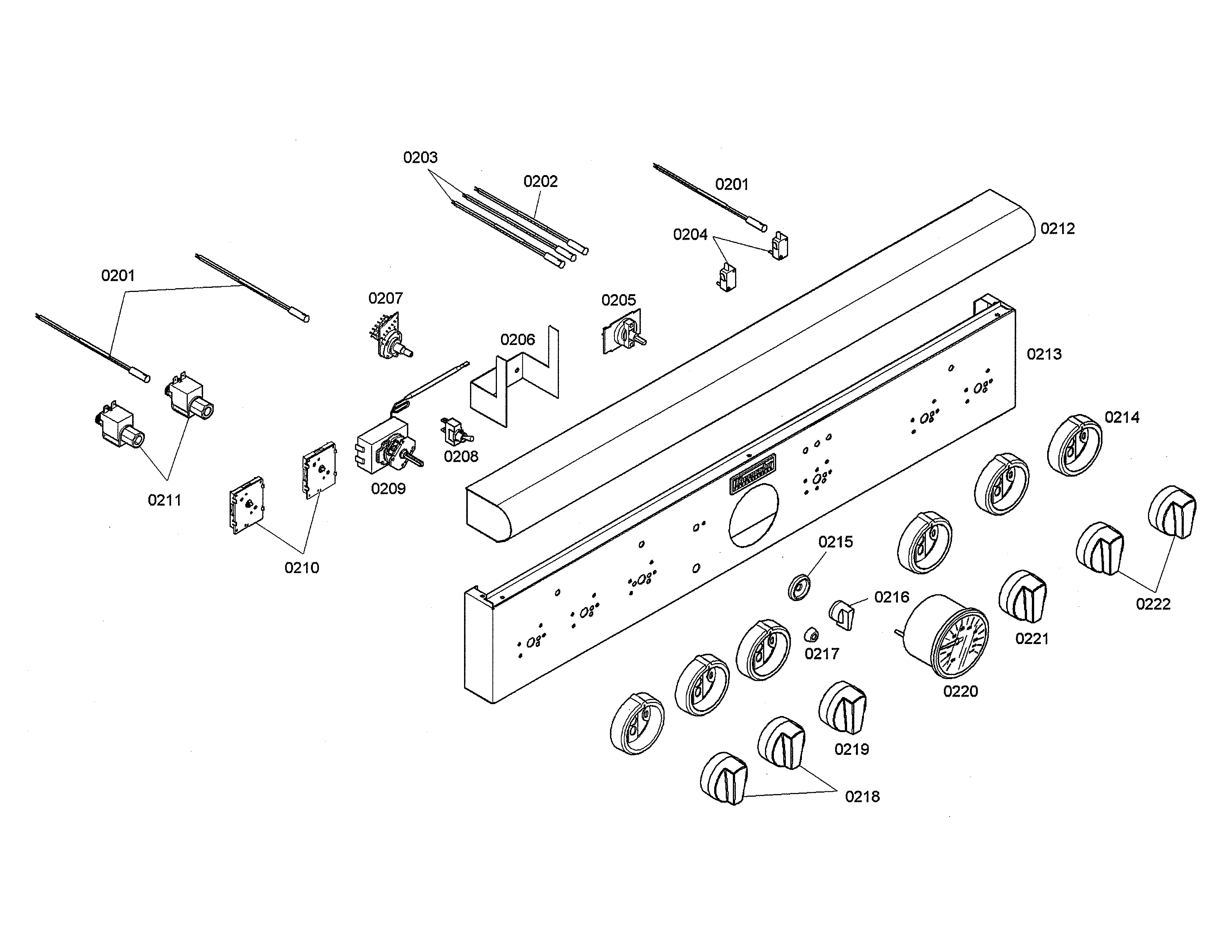 CONTROL PANEL/KNOBS