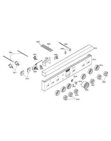 Control panel/knobs