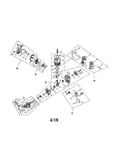 Starter/engine assembly