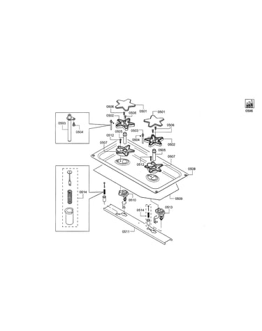 Jet holder/ignition