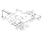 Thermador PRD48JDSGU/09 manifold/regulator diagram