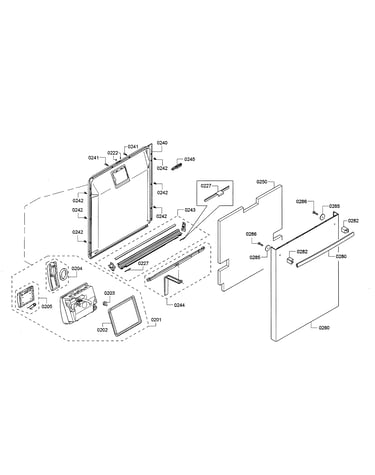 Door/dispenser